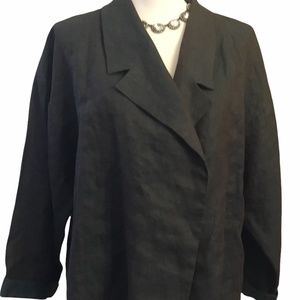Like New! Stunning Shirin Guild Linen Jacket Made for RTW Charleston,SC